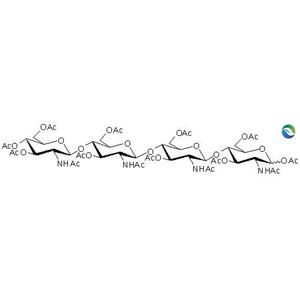 全乙酰化的壳四糖标准品-C52H74N4O31