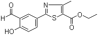 2-(3-醛基-4-羟基苯基)-4-甲基噻唑-5-羧酸乙酯,Ethyl 2-(3-formyl-4-hydroxyphenyl)-4-methylthiazole-5-carboxylate