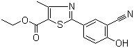 2-(3-氰基-4-羥基苯基)-4-甲基-1,3-噻唑-5-羧酸乙酯,Ethyl 2-(3-cyano-4-hydroxyphenyl)-4-methyl-1 3-thiazole-5-carboxylate