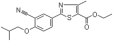 2-(3-氰基-4-異丁氧基苯基)-4-甲基噻唑-5-甲酸乙酯,Ethyl 2-(3-cyano-4-isobutoxyphenyl)-4-methyl-5-thiazolecarboxylate