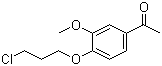 4-(3-氯丙氧基)-3-甲氧基苯乙酮,1-[4-(3-Chloropropoxy)-3-methoxyphenyl]ethanone