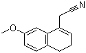 7-甲氧基-3，4-二氢-1-奈基乙腈,7-Methoxy-3 4-dihydro-1-naphthalenylacetonitrile