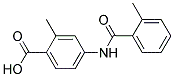 2-甲基-4-(2-甲基苯甲酰氨基)苯甲酸,2-methyl-4-(2-methyl-benzoylamino)-benzoic acid