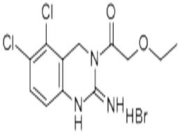 5,6-二氯-3,4-二氢-2(1H)-亚胺喹唑啉-3-乙酸乙酯氢溴酸盐70381-75-8