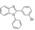 2-（3溴苯基）-1-苯基-1H-苯并咪唑,2-(3-bromophenyl)-1-phenyl-1H-benzimidazole
