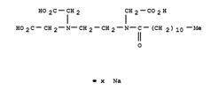 月桂酰乙二胺三乙酸钠,Glycine,N-[2-[bis(carboxymethyl)amino]ethyl]-N-(1-oxododecyl)-, sodium salt (1:?)