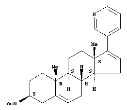 (3beta)-17-(3-吡啶基)-雄甾-5,16-二烯-3-乙酸酯；乙酸阿比特龙酯；醋酸阿比特龙酯；,(3beta)-17-(3-pyridinyl)-Androsta-5,16-dien-3-ol acetate (ester); Abiraterone Acetate;