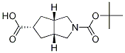 (3aR,5r,6aS)-2-(tert-butoxycarbonyl)octahydrocyclopenta[c]pyrrole-5-carboxylic acid,(3aR,5r,6aS)-2-(tert-butoxycarbonyl)octahydrocyclopenta[c]pyrrole-5-carboxylic acid