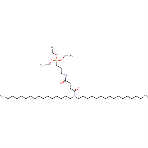 Butanediamide,N,N-dihexadecyl-N'-[3-(triethoxysilyl)propyl]-,Butanediamide,N,N-dihexadecyl-N'-[3-(triethoxysilyl)propyl]-