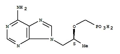 (S)-9-(2-磷酸甲氧基丙基)腺嘌呤,Phosphonic acid,P-[[(1S)-2-(6-amino-9H-purin-9-yl)-1-methylethoxy]methyl]-