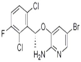 5-溴-3-[(1R)-(2,6-二氯-3-氟苯基)乙氧基]吡啶-2-基]胺