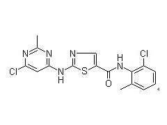 N-(2-氯-6-甲基苯基)-2-[(6-氯-2-甲基-4-嘧啶基)氨基]-5-噻唑甲酰胺,N-(2-Chloro-6-methylphenyl)-2-[(6-chloro-2-methyl-4-pyrimidinyl)amino]-5-thiazolecarboxamide