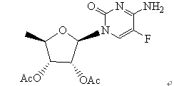 2',3'-二-O-乙酰基-5'-脱氧-5-氟胞苷,2',3'-DI-O-ACETYL-5'-DEOXY-5-FLUOROCYTIDINE