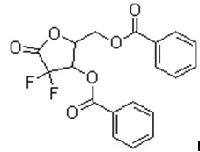 2-脱氧-2,2-二氟-3,5-二苯甲酰基-D-呋喃核