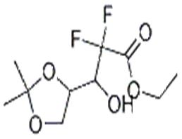 (3R,S)-2,2-二氟-3-羟基-(2,2-二甲基二氧环戊-4-基)丙酸乙酯