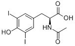 N-乙酰基-3,5-二碘-L-酪氨酸,N-acetyl-3-5-diiodo-L-tyrosine；