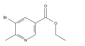 5-溴-6甲基-烟酸乙酯,3-Pyridinecarboxylic acid, 5-bromo-6-methyl-, ethyl ester