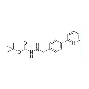 Hydrazinecarboxylic acid, 2-[[4-(2-pyridinyl)phenyl]methyl]-, 1,1-dimethylethyl ester