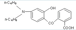 2-(4-二丁基氨基-2-羟基苯甲酰基)苯甲酸,4-dibuthylamino-2-hydroxybenzophenone-2-carboxylic acid(BBA)