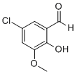 5-氯-2-羟基-3-甲氧基苯甲醛,5-Chloro-2-hydroxy-3-methoxybenzaldehyd
