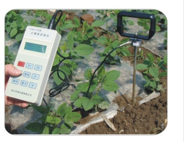 土壤硬度计分析农田蒸散对于容重影