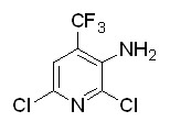 3-氨基-2,6-二氯-4-(三氟甲基)吡啶,2,6-Dichloro-4-trifluoromethyl-pyridin-3-ylamine