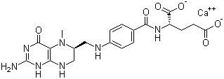 L-5-甲基四氢叶酸钙,L-5-Methyltetrahydrofolate calcium