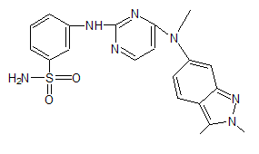 帕唑帕尼,pazopanib