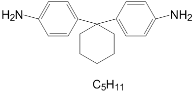 DAC5,4,4'-(4-pentylcyclohexane-1,1-diyl)dianiline
