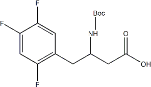 (3R)-N-叔丁氧羰基-3-氨基-4-(2,4,5-三氟苯基)丁