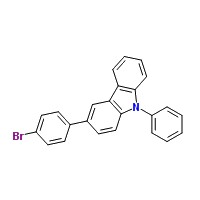 N-苯基-3-(4-溴苯基)咔唑,3-(4-bromophenyl)-9-phenyl-9H-Carbazole