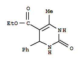 5-Pyrimidinecarboxylicacid, 1,2,3,4-tetrahydro-6-methyl-2-oxo-4-phenyl-, ethyl ester