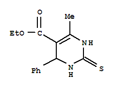 33458-26-3,Ethyl 6-methyl-4-phenyl-2-thioxo-1,2,3,4-tetrahydropyrimidine-5-carboxylate;