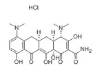 盐酸米诺环,[4S-(4alpha,4aalpha,5aalpha,12aalpha)]-4,7-Bis(dimethylamino)-1,4,4a,5,5a,6,11,12a-octahydro-3,10,12,12a-tetrahydroxy-1,11-dioxonaphthacene-2-carboxamide monohydrochloride