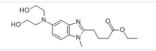 苯达莫司汀中间,5-[Bis(2-hydroxyethyl)amino]-1-methyl-1H-benzimidazole-2-butanoic acid ethyl ester