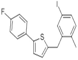 2-(4-Fluorophenyl)-5-[(5-iodo-2-methylphenyl)methyl]thiophene