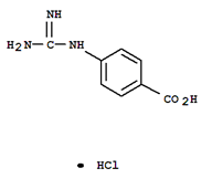 4  - 胍基苯甲酸盐酸盐,4-Guanidinobenzoic acid hydrochloride