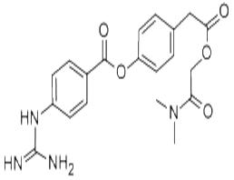 N，N-二甲基氨基甲酰基甲基4  - （4  -  guanidinobenzoyloxy）苯基