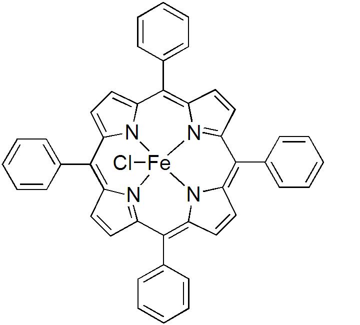 四苯基卟啉铁,5,10,15,20-TETRAPHENYL-21H,23H-PORPHINE IRON(III) CHLORIDE