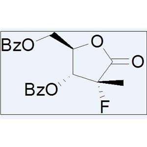 3,5-二苯甲酰基-2-去氧-2-氟-2甲基-D-核糖-γ-内酯