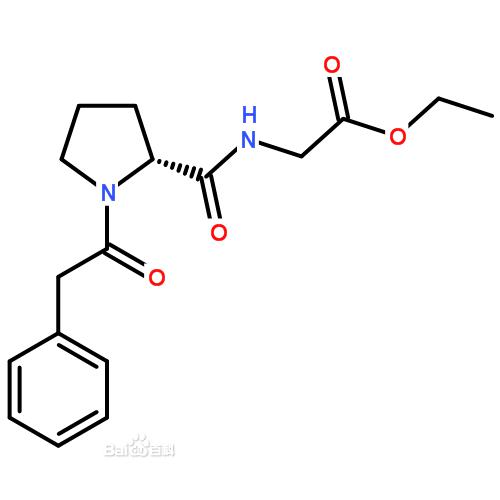 N-(1-(苯基乙酰基)-L-脯氨酰)甘氨酸乙酯NOOPEPT,N-(1-(Phenylacetyl)-L-prolyl)glycine ethyl ester