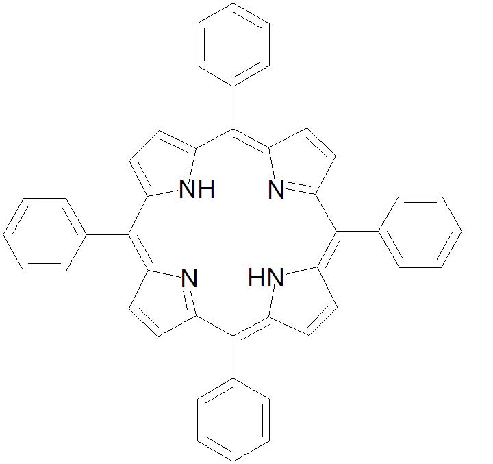 華龍牌5g裝四苯基卟啉/100元/g CAS917-23-7，,porphyrin/917-23-7