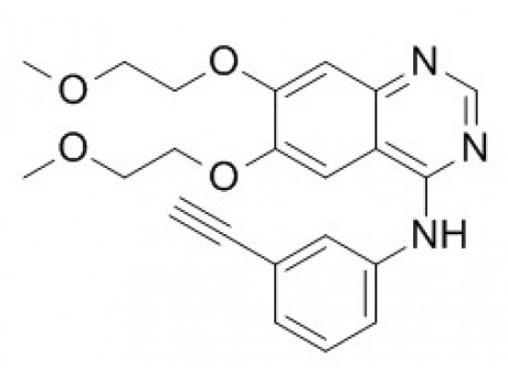 埃罗替尼,N-(3-乙炔苯基)-[6,7-二(2-甲氧基乙氧基)]喹唑啉-4-胺