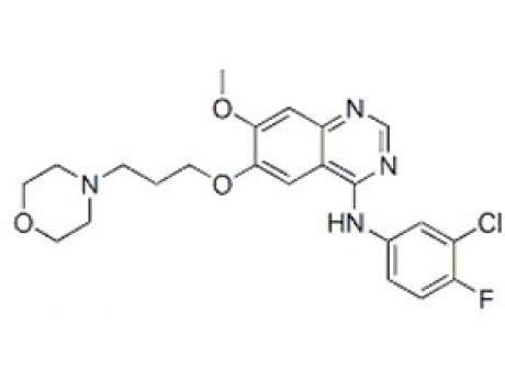 吉非替尼,N-(3-氯-4-氟苯基)-7-甲氧基-6-(3-嗎啉-4-丙氧基)喹唑啉-4-胺