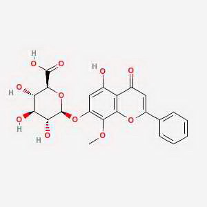 汉黄芩苷 Wogonoside  518-18-5 对照品,Wogonoside