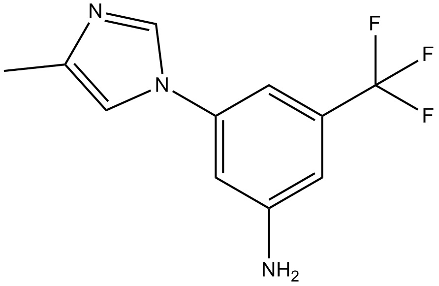 3-(4-甲基-1H-咪唑-1-基)-5-(三氟甲基)苯胺,3-(4-Methyl-1H-imidazol-1-yl)-5-(trifluoromethyl)aniline