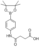 4-(琥珀酰胺基)苯硼酸頻哪醇酯,N-[4-(4,4,5,5-TETRAMETHYL-1,3,2-DIOXABOROLAN-2-YL)PHENYL]SUCCINAMIC ACID