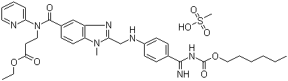 甲磺酸達(dá)比加群酯,Pradaxa mesylate