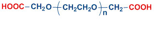 COOH-PEG-COOH(PEG-DCM) 羧基-聚乙二醇-羧基,PEG-DAA(PEG-DCM) Diacetic acid PEG