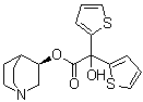 (R)-奎宁环-3-基 羟基二(2-噻吩基)乙酸酯,(r)-quinucldin-3-yl hydroxybis(2-thienyl)acetate